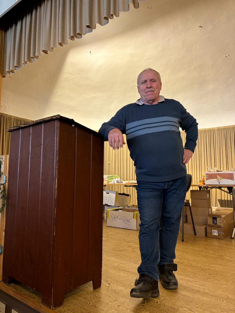 Manfred und seine Tombola